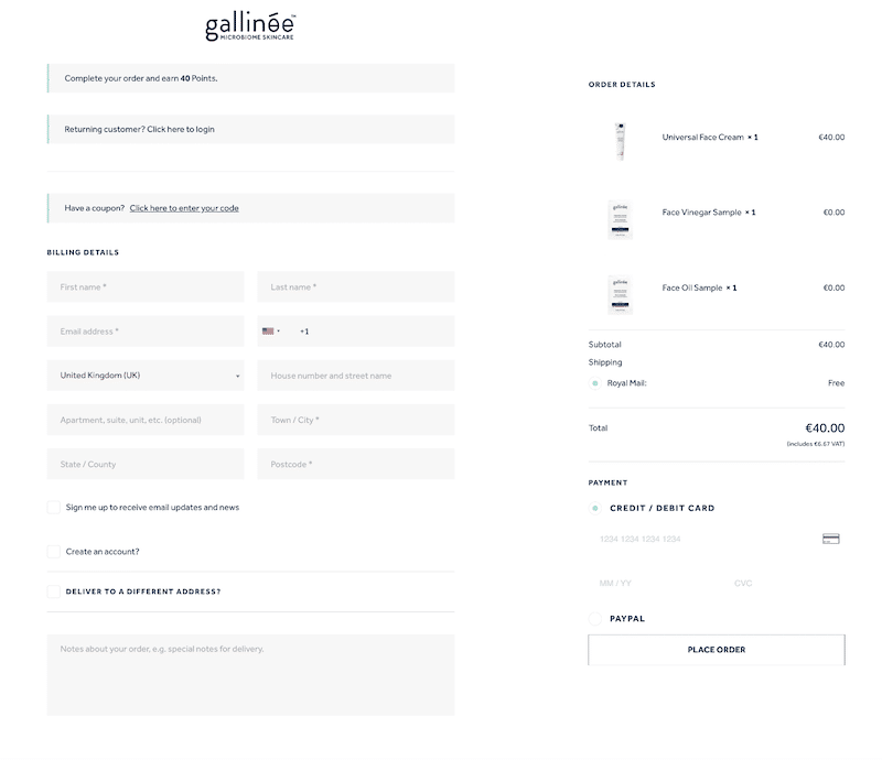 checkout plugin