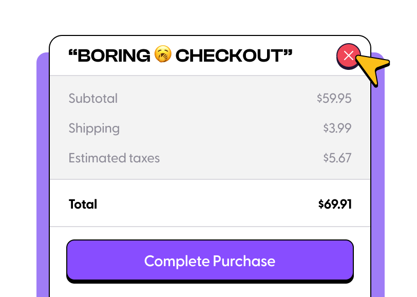 AI checkout optimization