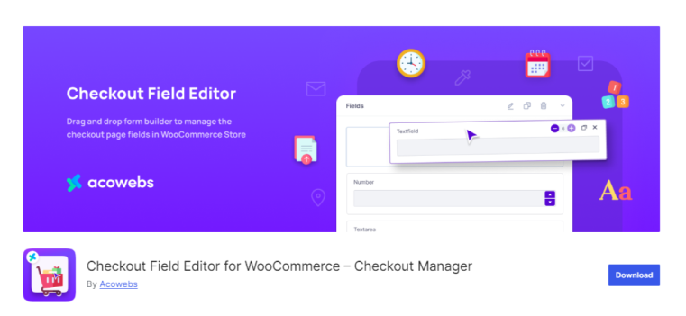 Checkout Field Editor for WooCommerce