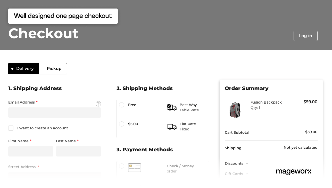 Magento Checkout Extension