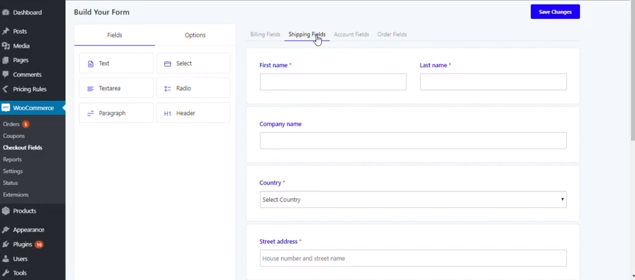 Acowebs WooCommerce Checkout Field Editor & Manager