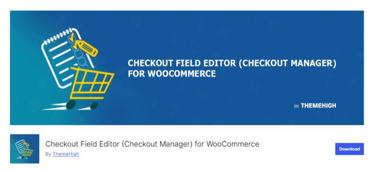 Checkout Field Editor for WooCommerce