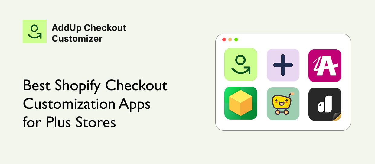 Checkout Customization Tools