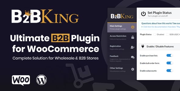 WooCommerce B2B Plugin