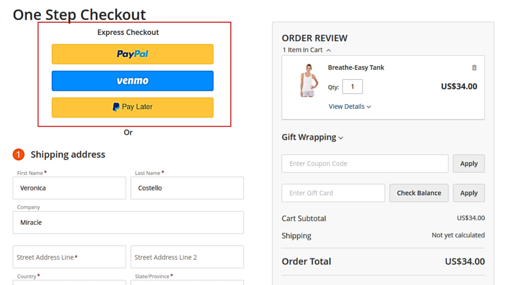 Magento Checkout Extensions
