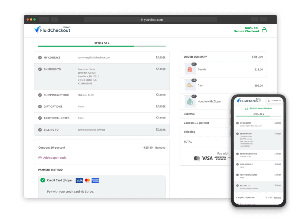 Fluid Checkout for WooCommerce