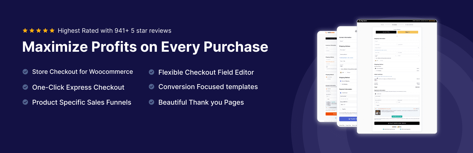 FunnelKit WooCommerce Checkout Builder
